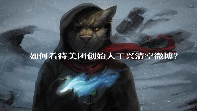 如何看待美团创始人王兴清空微博？